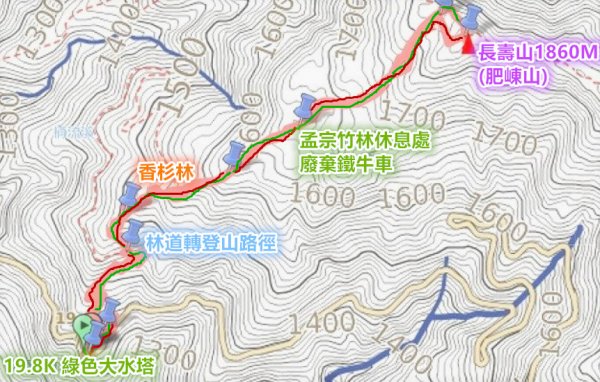 長壽山(肥崠山)1860M1959855