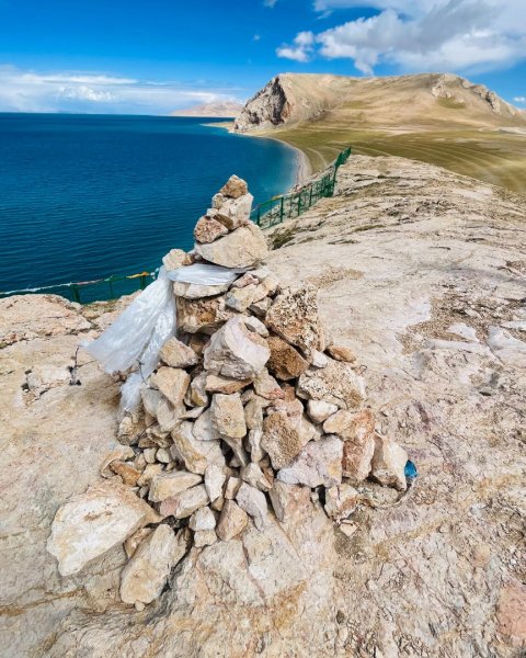 西藏的高山聖湖💙一措再措2907433