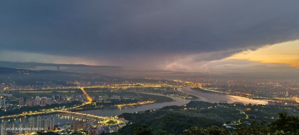 首登觀音山系之尖（占）山&潮音洞 #雷電雲 #閃電雲 #雷雲2282293