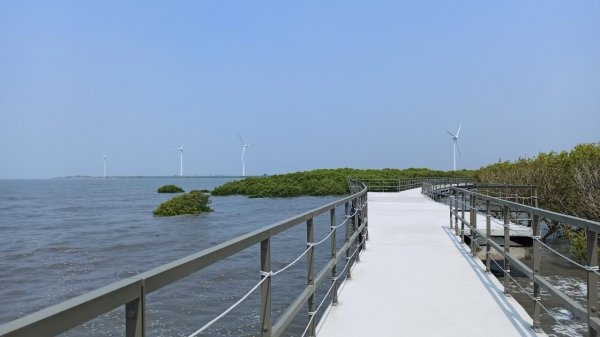 探索黑色大地∥芳苑海空步道，王功小型風力發電廠