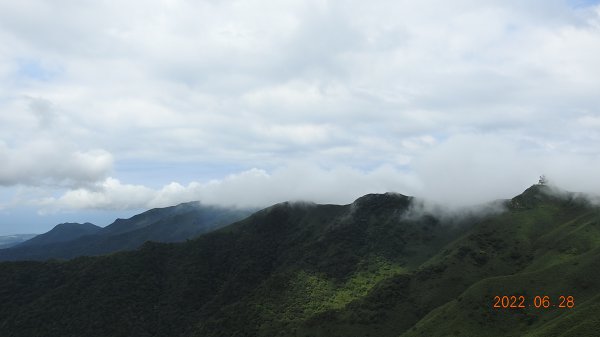 久違了 ! 山頂雲霧飄渺，坐看雲起時，差強人意的夕陽晚霞1748701