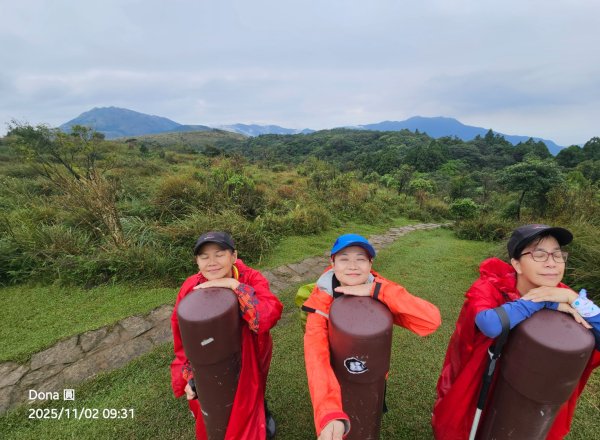 陽明東缺西縱走五連峰+小油坑山(H834m)2928990