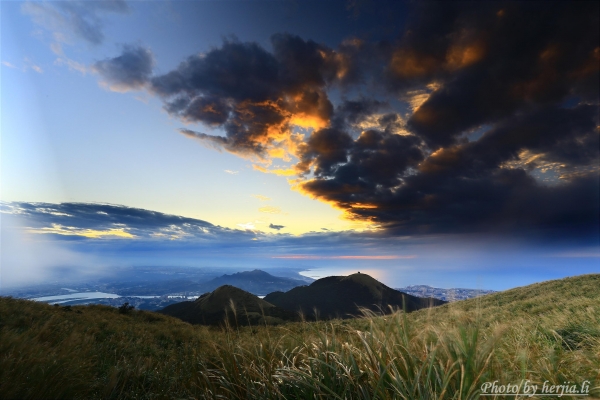 【山岳之美】大屯夕照7170