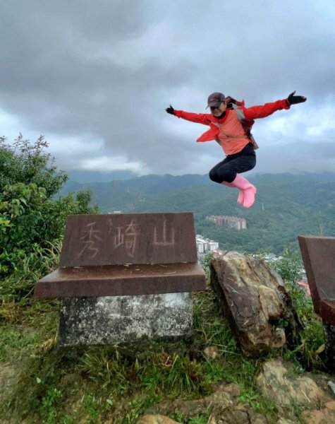 秀崎山195m.龍潭山199m