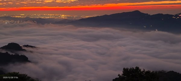 #馬那邦山 #夕陽 #雲海 #火燒雲 12/282971596