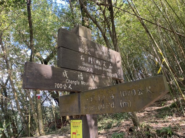 2025微笑山線大縱走尋寶集章任務-Ep.04【天上山系】望月亭桐花段｜石門內尖山東峰 ×石門內尖山2979167