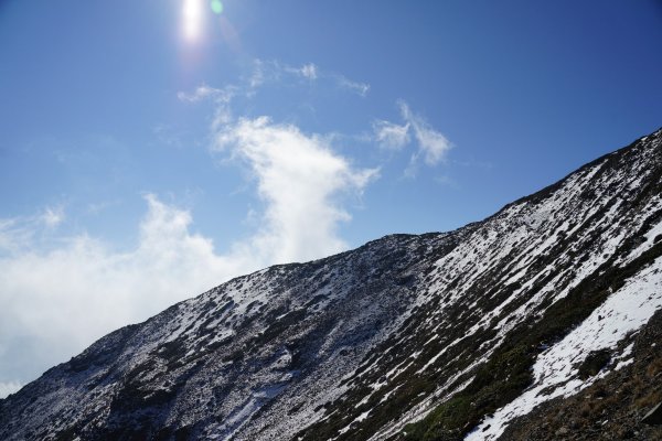 撒了糖霜的雪山主峰&北峰537034