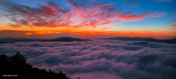 #石碇後山 #火燒雲 #日出 #雲海 8/163106953
