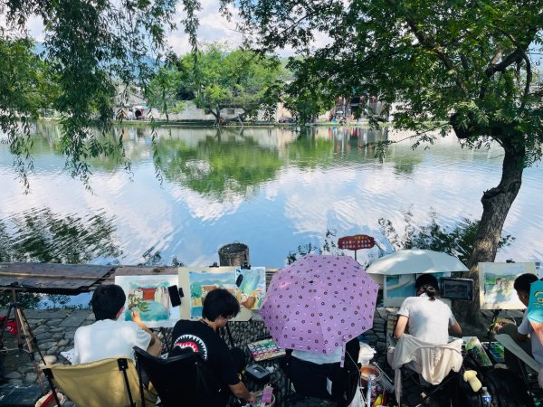 1140917安徽省黟縣宏村。屯溪老街2891419