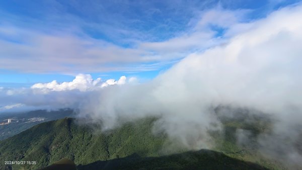 陽明山再見差強人意的 #雲瀑 #觀音圈 #霧虹 ？10/272636800
