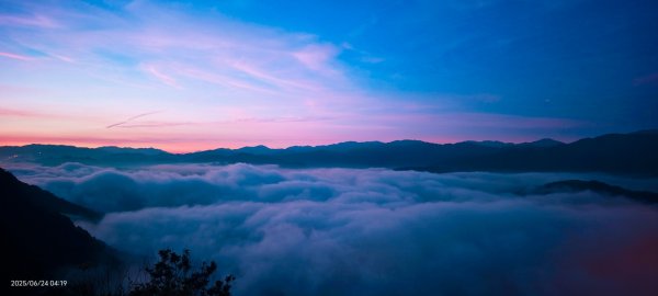 翡翠水庫壩頂 #火燒雲 #日出 #雲海 6/242820803