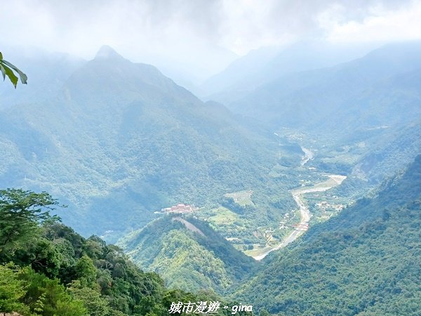 【台中和平】2022「谷關七雄，慢旅台中」登山活動認證。 瘦稜展望好視野。 谷關七雄~白毛山步道1804462