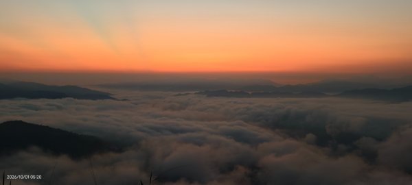 #石碇後山 #霞光 #日出 #紅蛋 #雲海 #赤腳蘭山 #670峰 10/13125437