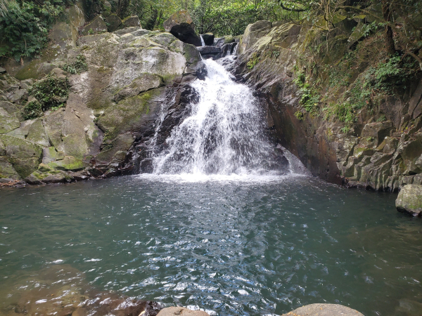 鹿堀坪山，富士坪山，頭前溪瀑布