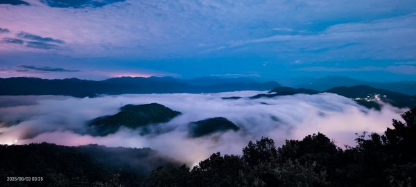 石碇趴趴走追雲趣 #二格山 #琉璃光 #雲海流瀑 #火燒雲 #雲海 #雲海 8/3 & 42850320
