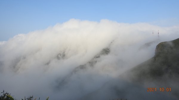 陽明山再見很滿意的雲瀑&觀音圈+夕陽，爽 !1474924