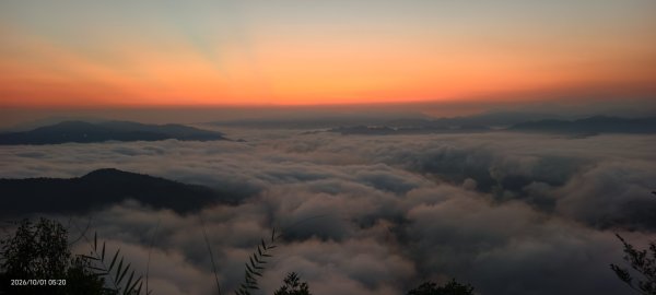 #石碇後山 #霞光 #日出 #紅蛋 #雲海 #赤腳蘭山 #670峰 10/13125436