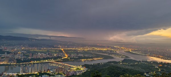 首登觀音山系之尖（占）山&潮音洞 #雷電雲 #閃電雲 #雷雲2282295