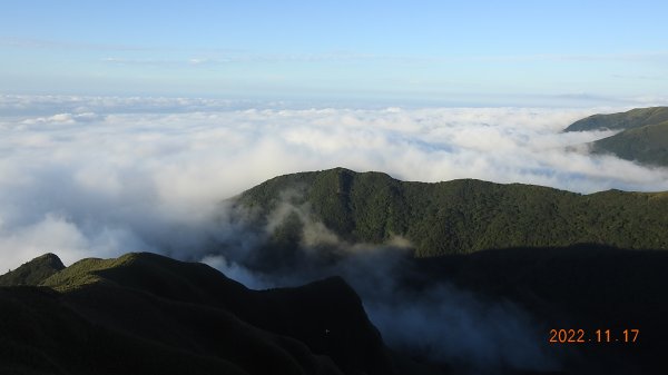 陽明山雲海季6日內連三場+流瀑+觀音圈，天空之城 ?大水沖倒龍王廟 ?水淹金山寺 ?1916005