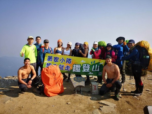 2021年黃家小隊奇萊北峰北壁下屏風山