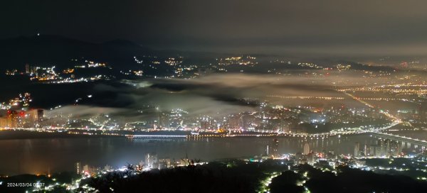 觀音山百萬夜景晨霧瀰漫&小觀音西峰3/42444955