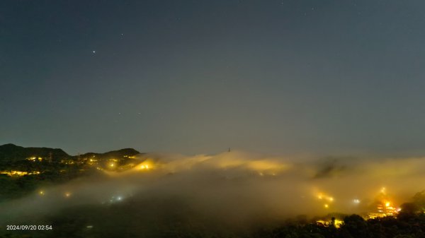 北宜郊山之濫觴 #琉璃光雲瀑 #琉璃光雲海 #雲海流瀑 #月落 #日出 #觀音圈2599209