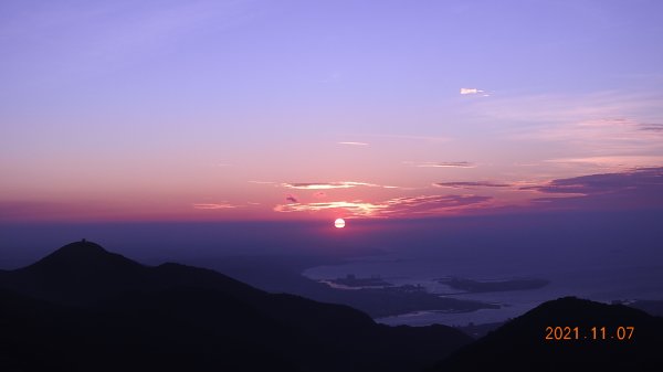陽明山再見雲瀑&觀音圈+夕陽晚霞&金星合月1507051