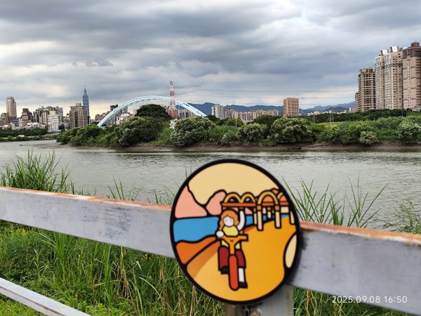 【臺北大縱走 8】萬壽橋頭(木柵)公車站→捷運關渡站［河濱自行車道］2881991