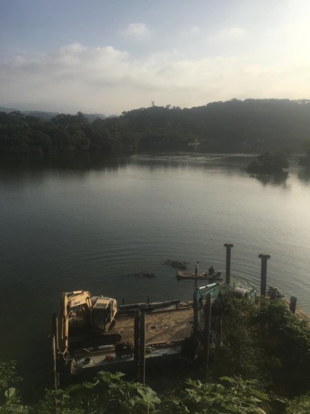 峨嵋環湖步道o走 峨嵋環湖步道、湖光山色、夕陽餘暉、吊橋遊艇、碼頭漁家1924405