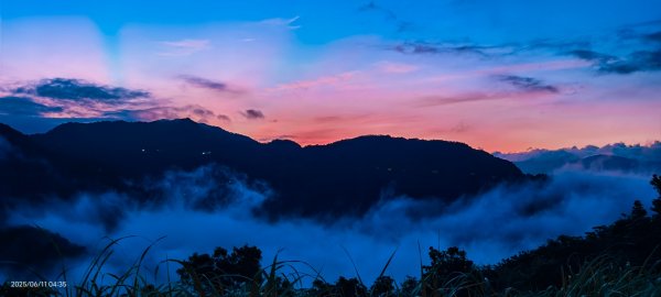 跟著雲海達人山友追雲趣 #草莓月亮 #月圓雲海 #霞光 #日出雲海 #茶園 6/112808762