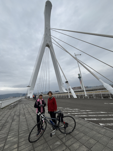 兩輪+兩腿 (五)  環繞 三重  重陽橋  社子島(大橋) 關渡大橋 八里 觀音坑溪橋  蘆洲 三重