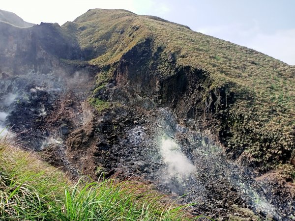 【臺北大縱走 3】小油坑→七星山主峰、東峰→冷水坑→冷擎步道→菁山吊橋→雞心崙→折返至冷水坑2093661