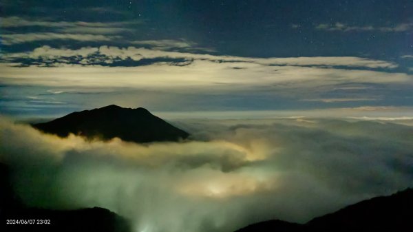 跟著雲海達人山友追雲趣 #大屯山 #琉璃光雲海 6/82518726