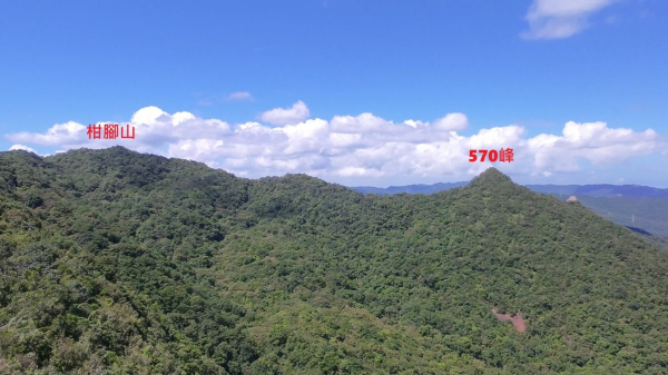 崩山坑古道、570峰、柑腳山