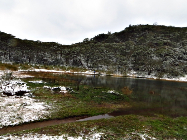 白雪覆蓋的向天山/向天池/面天山/二子坪30273