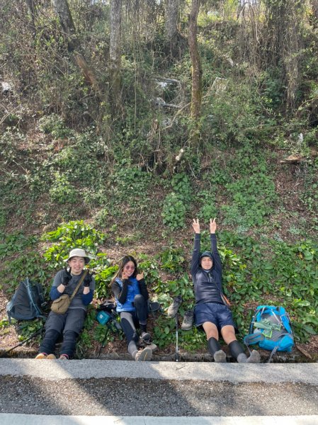 2021-03-28屏風山單攻，111.2K最新登山口去與回1337715