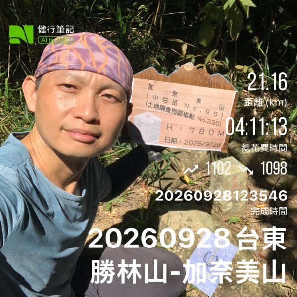 20260928台東勝林山-加奈美山3128972
