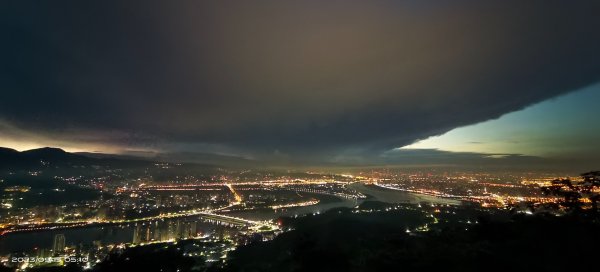 首登觀音山系之尖（占）山&潮音洞 #雷電雲 #閃電雲 #雷雲2282281