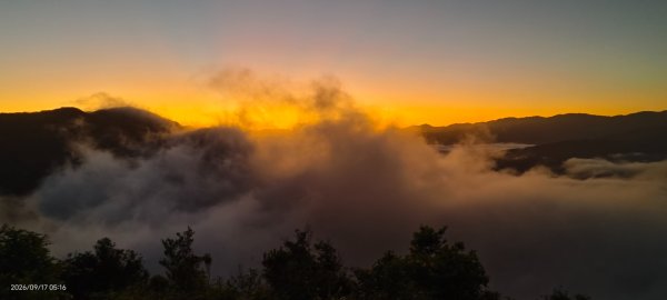 #翡翠水庫壩頂 #霞光 #日出 #雲海 9/173119412