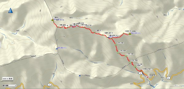 巉岩、鐵杉、雲翳、凜天之羊畢羊鋸山連峰