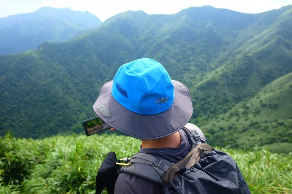 陽明山上的抹茶山小觀音山連峰626310