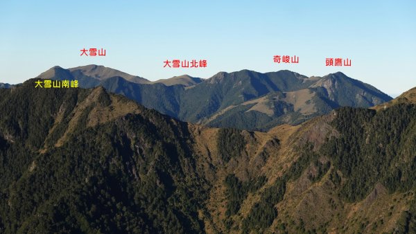 雪山黑森林直上甘木林山登雪主雪南過志佳陽下馬武霸兩日C型2758165