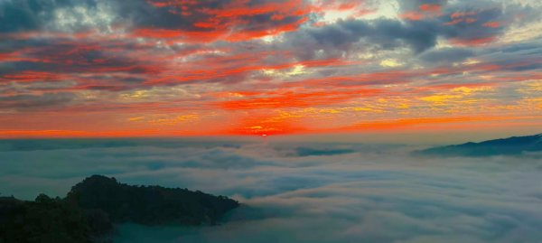 #馬那邦山 #夕陽 #雲海 #火燒雲 12/282971610