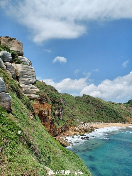 【新北金山】三面臨海視野佳。 獅頭山公園步道x神秘海灘x燭臺雙嶼2818745