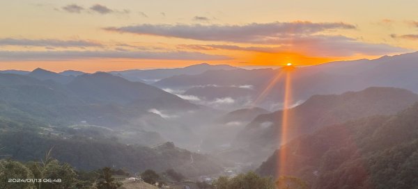 坪林南山寺曙光日出/晨霧瀰漫2401229