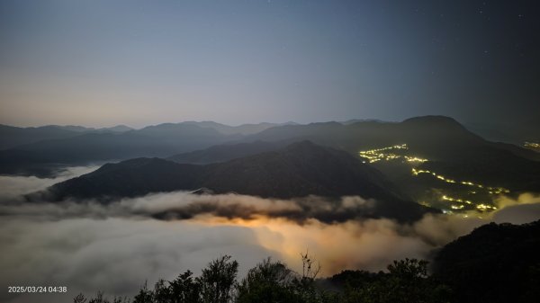 #翡翠水庫壩頂 #月亮雲海 #日出雲海 #日月同框 #石碇雲海 3/242744166