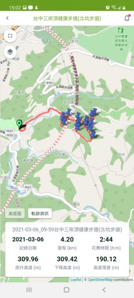 《台中》三崁頂健康步道(北坑123步道)202103061297720