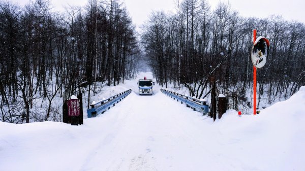 銀色冬眠的上高地2981756