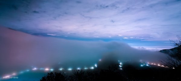 #大屯山 #百拉卡觀景台 #雲瀑 #雲海 #琉璃光 1/272989022