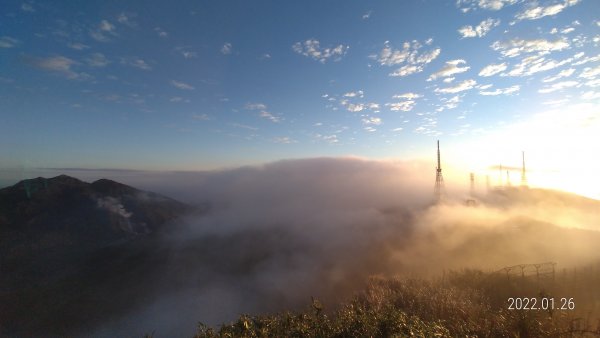 縮時攝影陽明山雲海&夕陽1591821